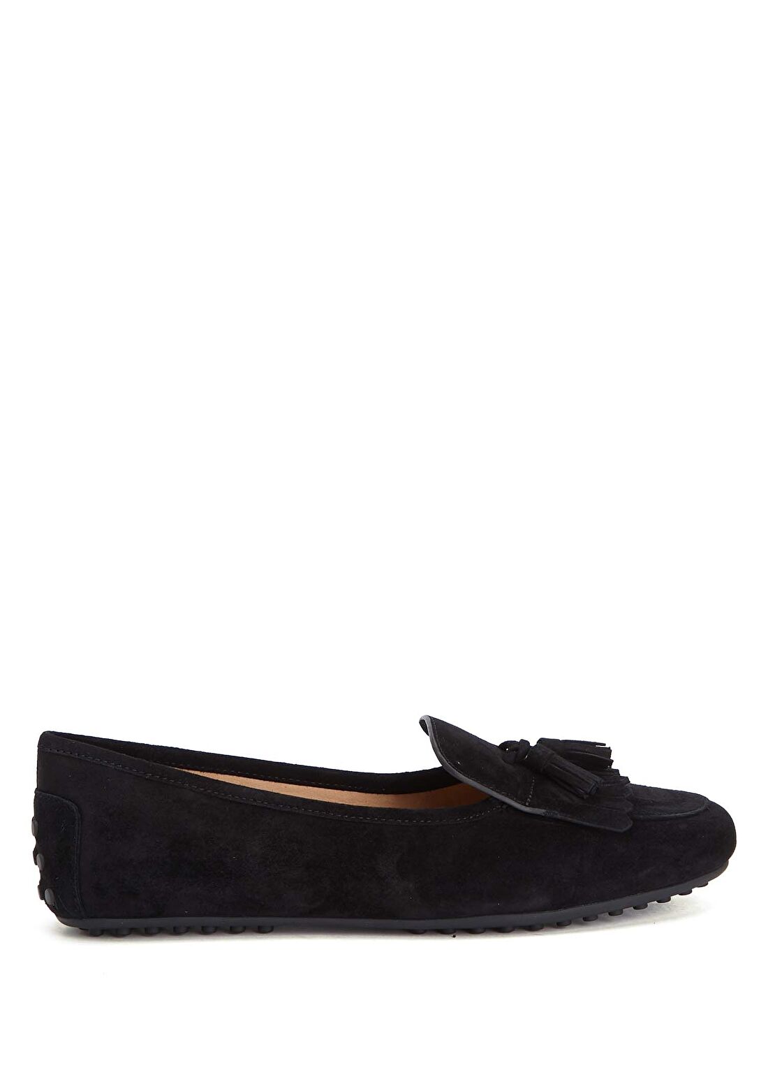 Lauren Ralph Lauren Tayte Siyah Kadın Süet Loafer