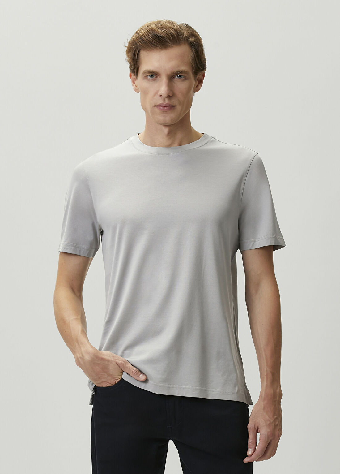 Pal Zileri Açık Gri T-shirt