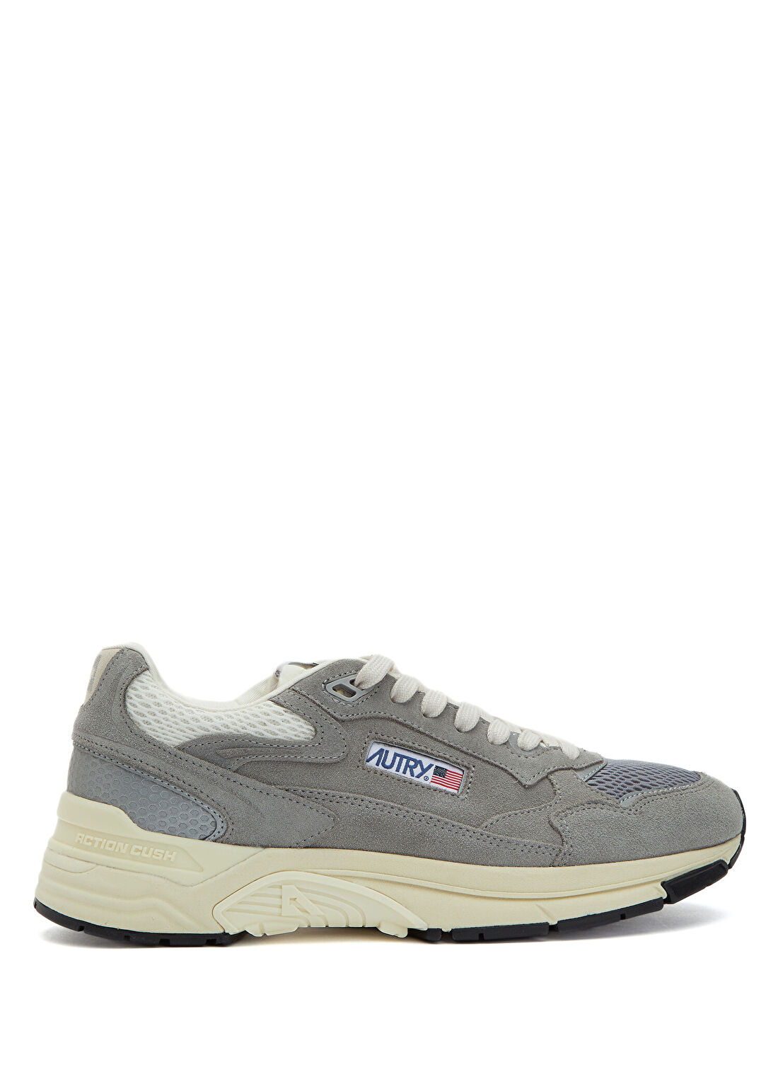Autry Hyperway Açık Gri Erkek Süet Sneaker