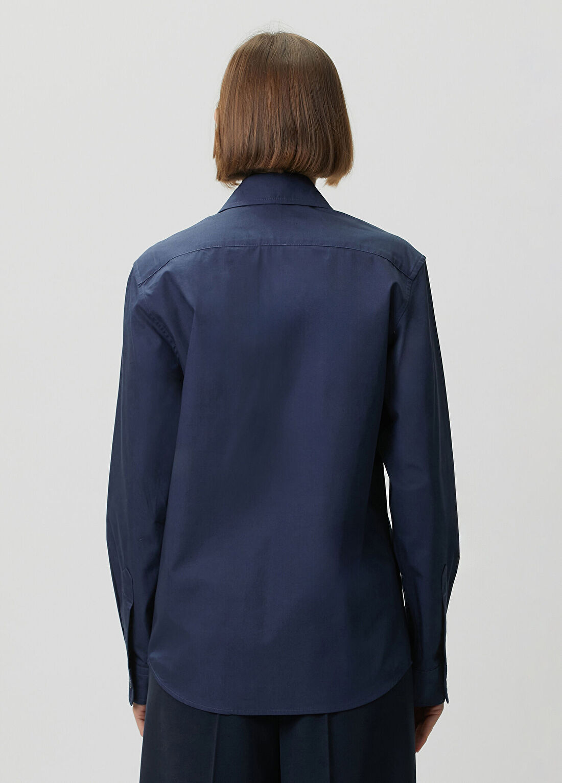 A.P.C. Chemise Lacivert Gömlek görsel 4