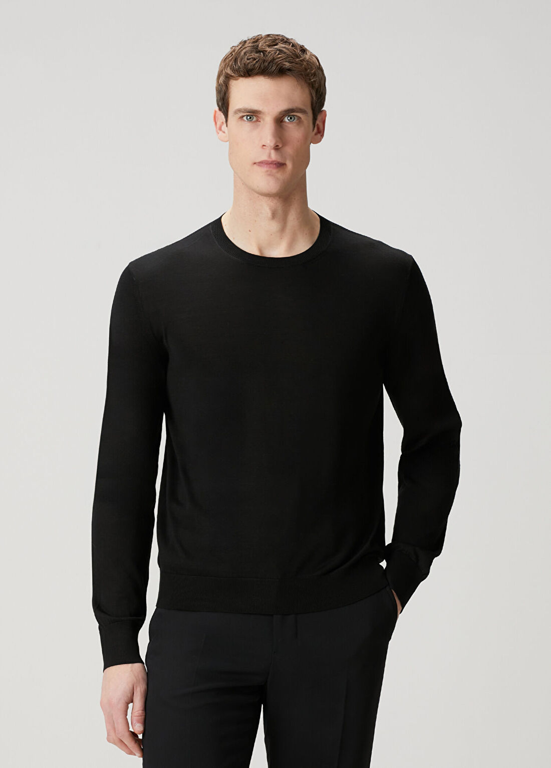 Tom Ford Siyah Yün Kazak