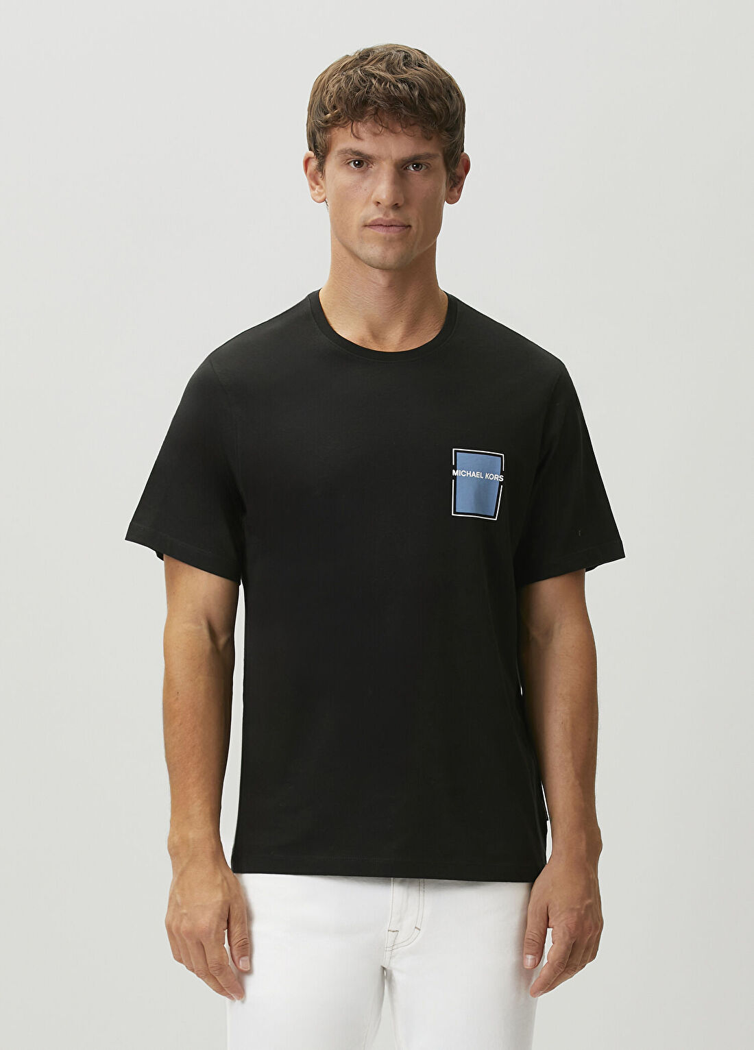 Michael Kors Siyah Logo Baskılı T-shirt