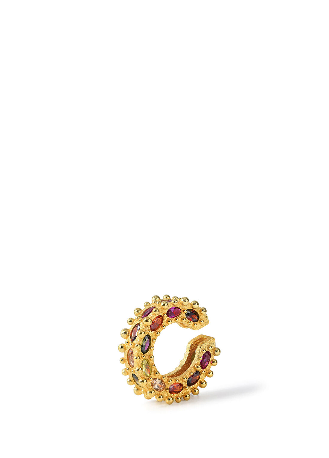 Mea Culpa Royal Ear Cuff Classic Flare 22 Ayar Altın Kaplama Kadın Kıkırdak Küpe