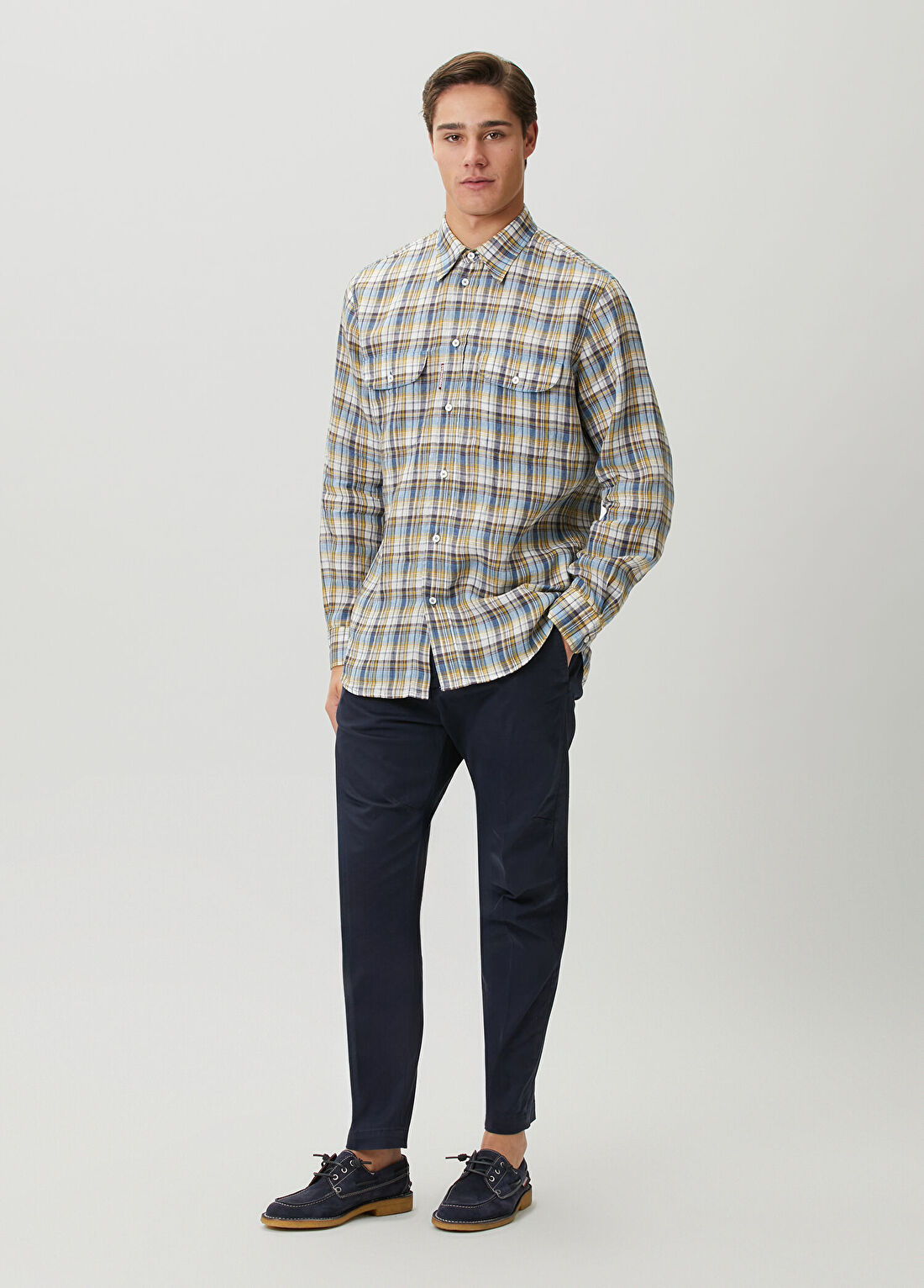 Dsquared2 Sexy Chino Lacivert Pantolon