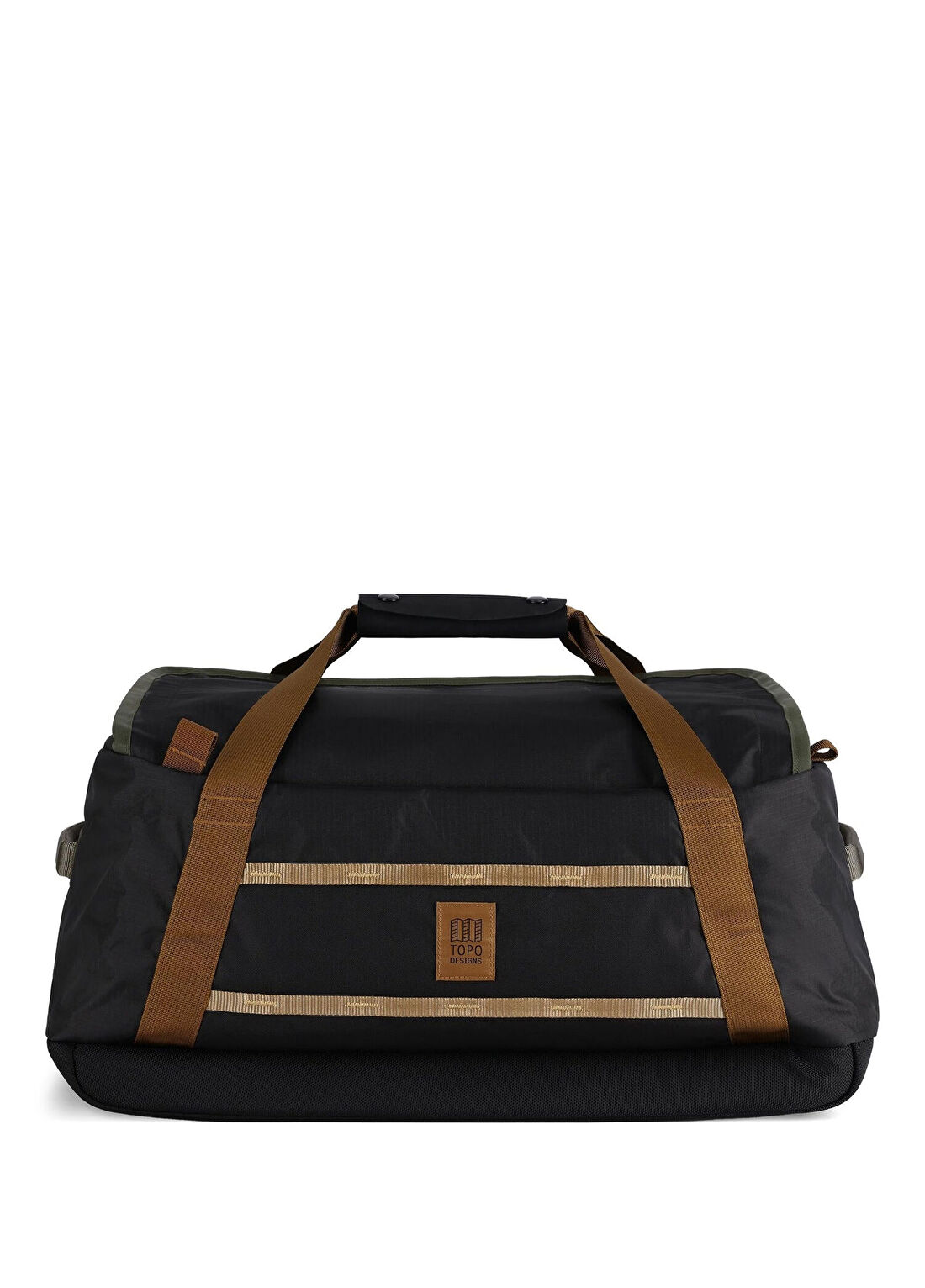 Topo Designs Mountain Duffle Black Neutral Unisex Seyahat Çantası görsel 4