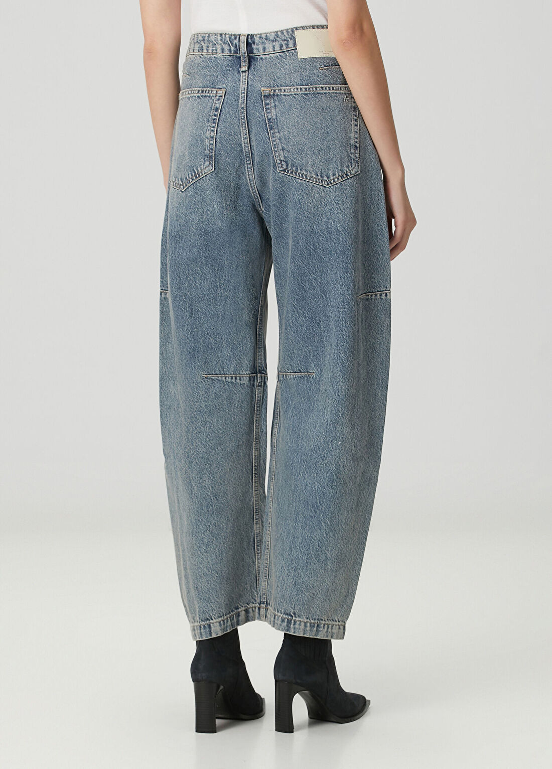 Rag&Bone Charlie Barrel Mavi Jean Pantolon görsel 4