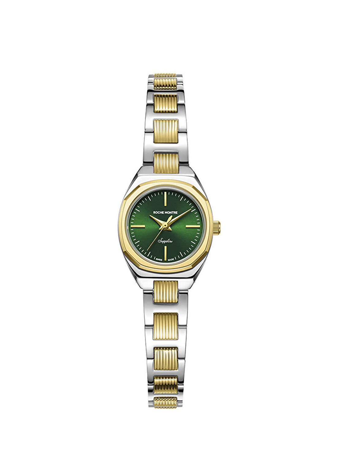 Roche Montre RML5020-02 Altın Rengi Metalik Gri Çelik Kadın Kol Saati
