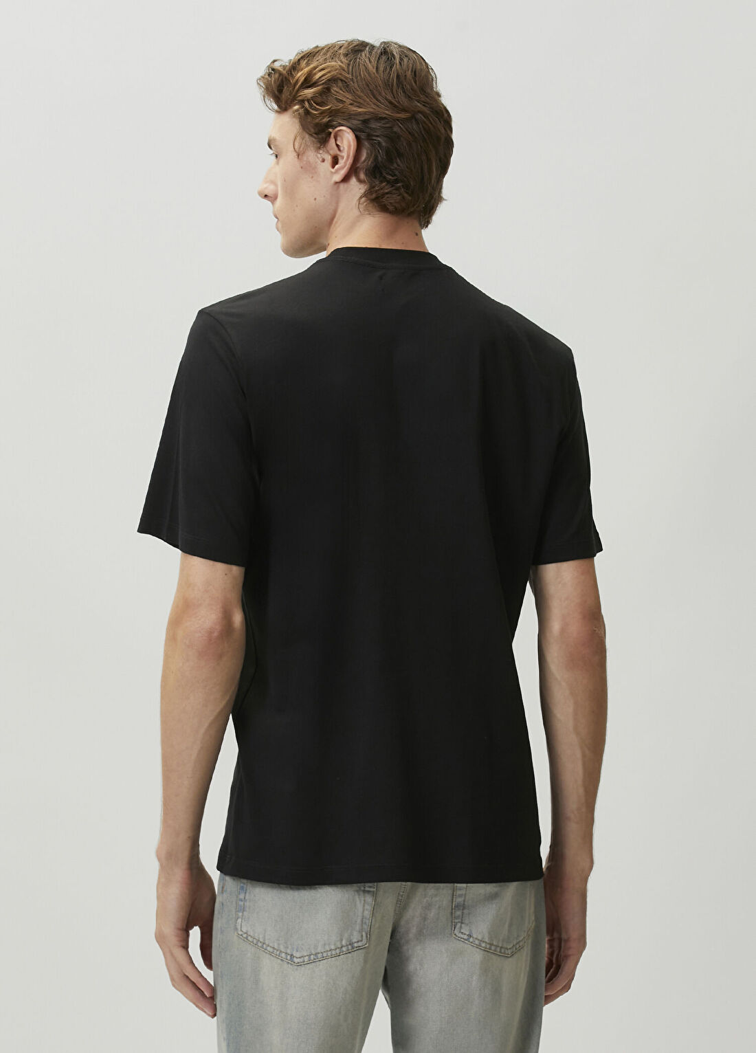 Amiri Siyah Logo Nakışlı T-shirt görsel 4