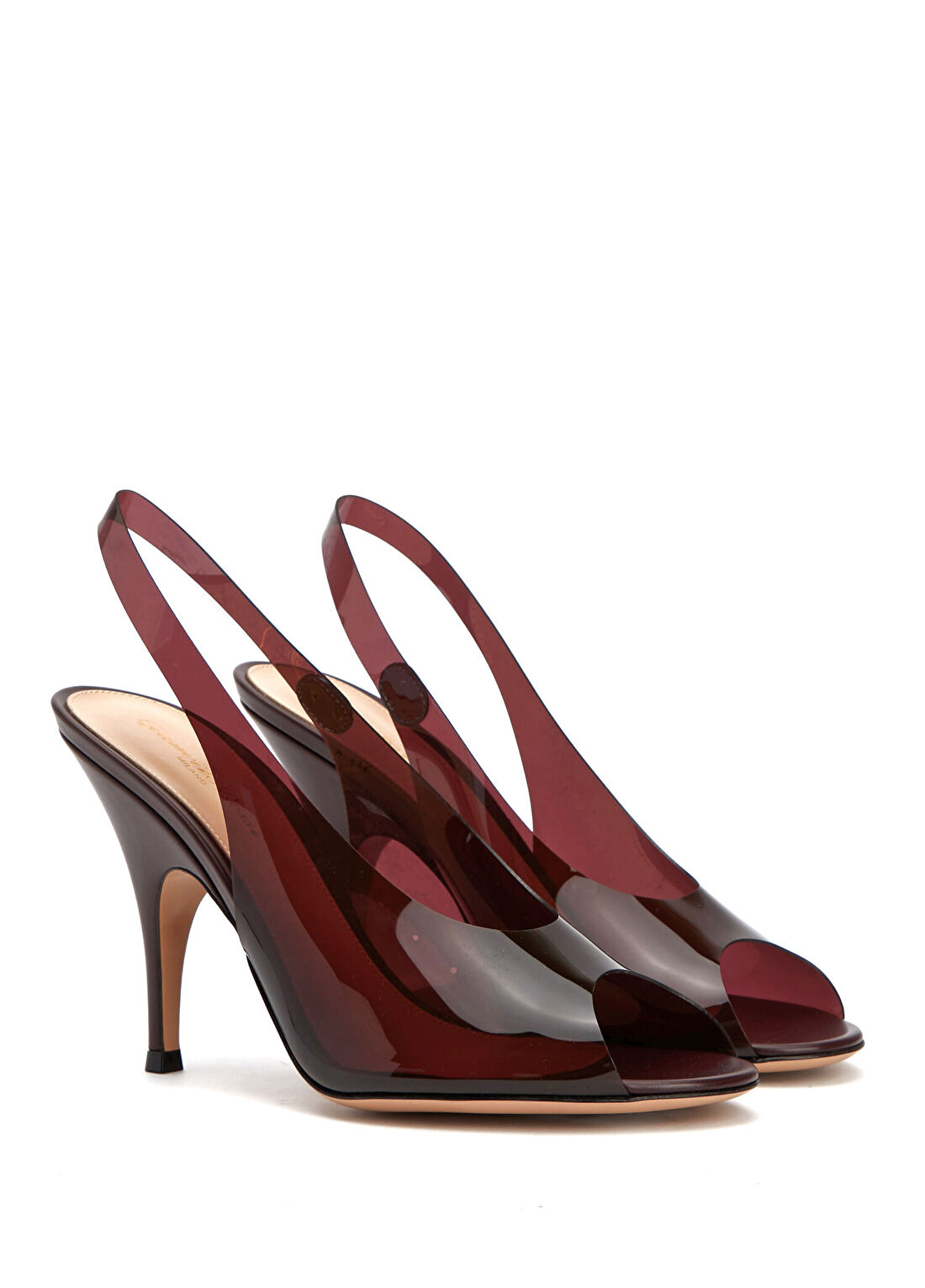 Gianvito Rossi Bordo Kadın Terlik görsel 2
