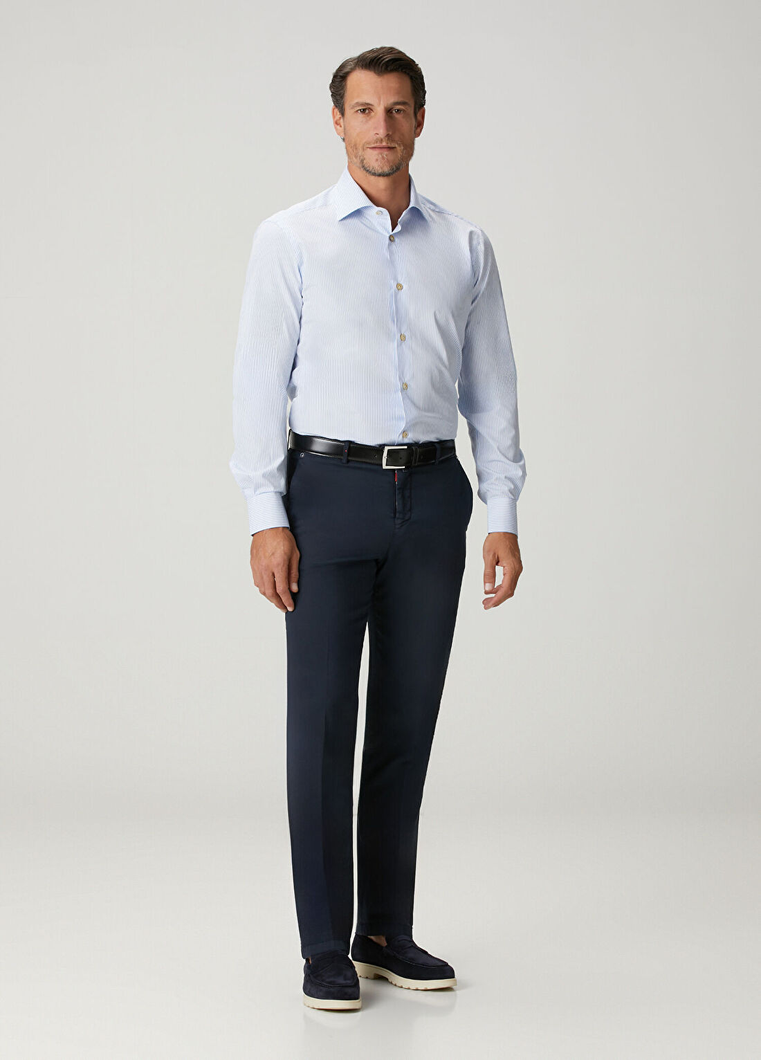 Kiton Lacivert Pantolon