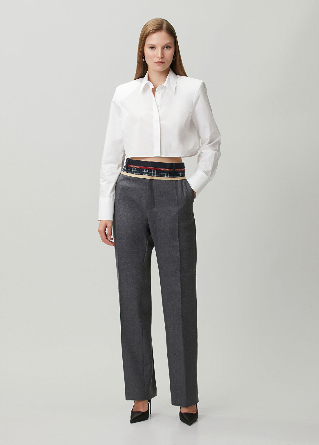Dsquared2 Hybrid Man Gri Yün Pantolon