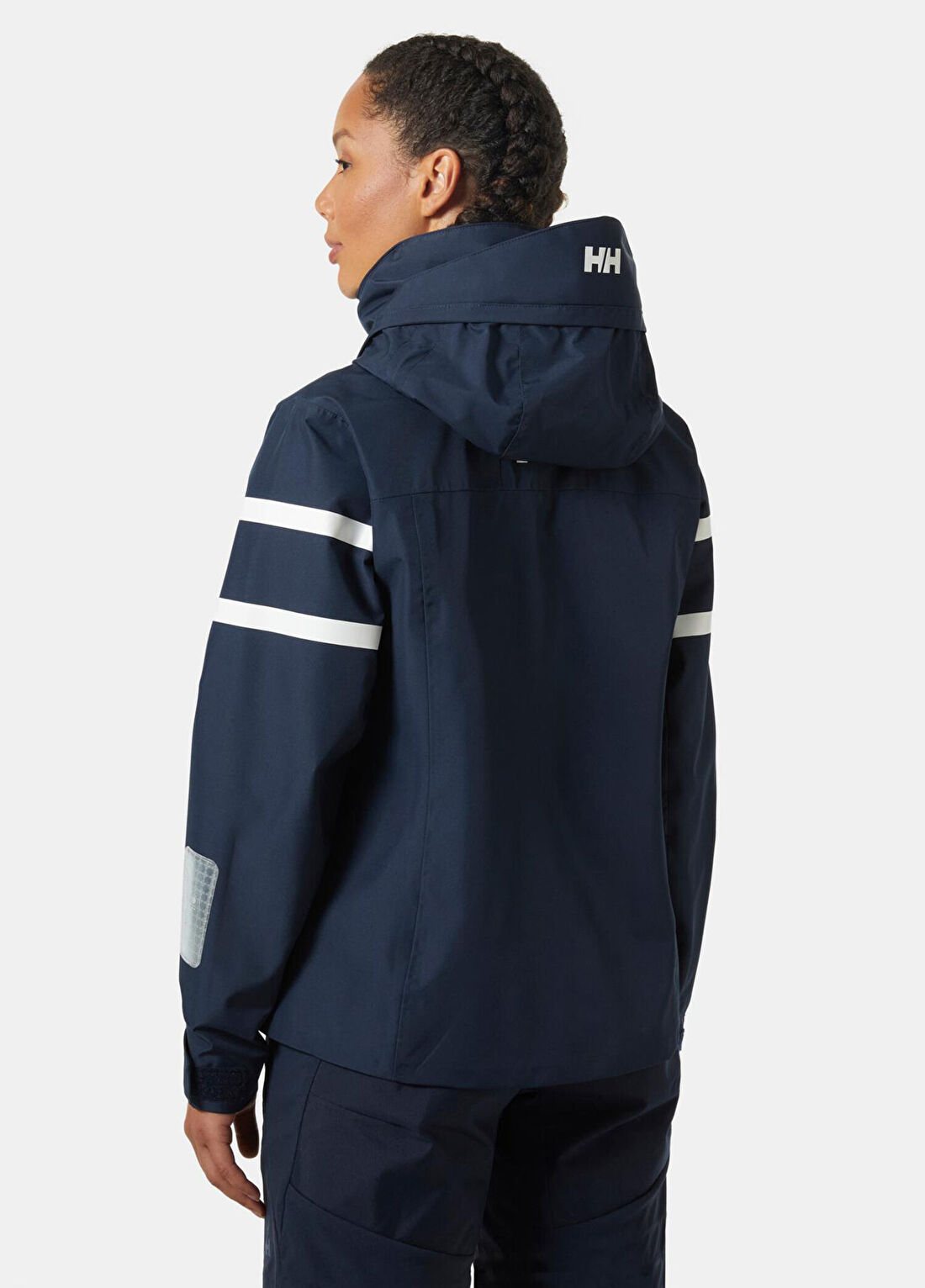 Helly Hansen W Salt Inshore Navy Kadın Mont görsel 3