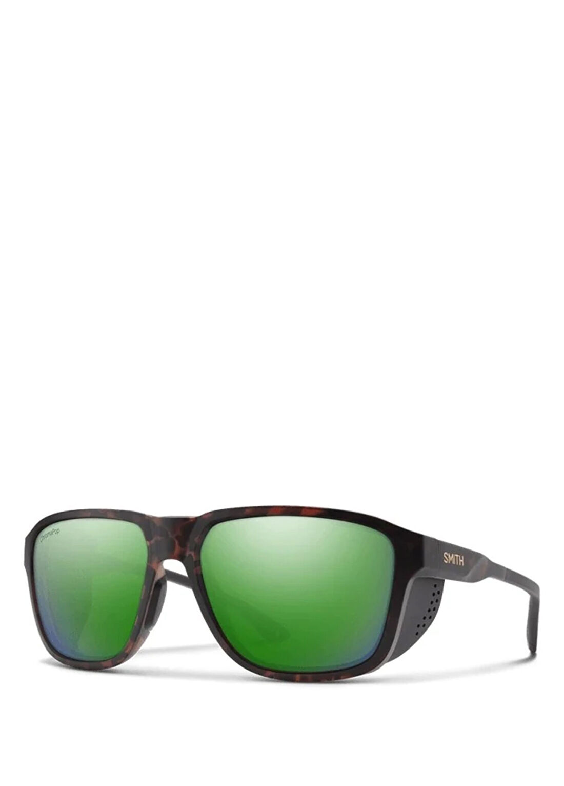 Smith Embark Mat Leopar ChromaPop Polarized Green Unisex Güneş Gözlüğü