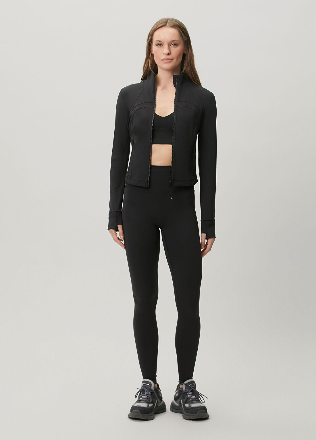 lululemon Align Siyah V Yaka Sütyen C/D görsel 2