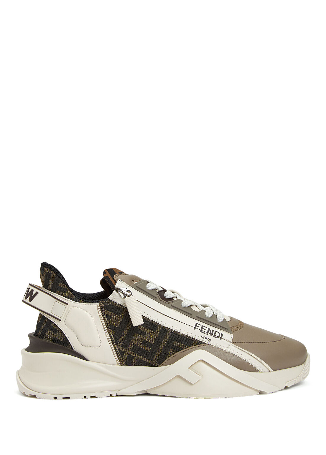 Fendi Flow Vizon Kadın Deri Sneaker