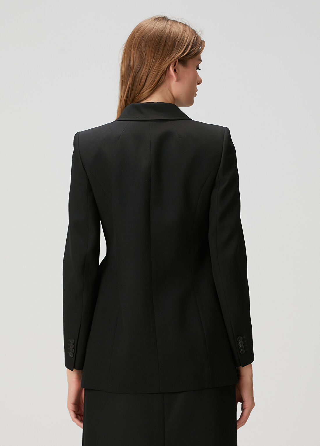 Balenciaga Siyah Yün Ceket görsel 4