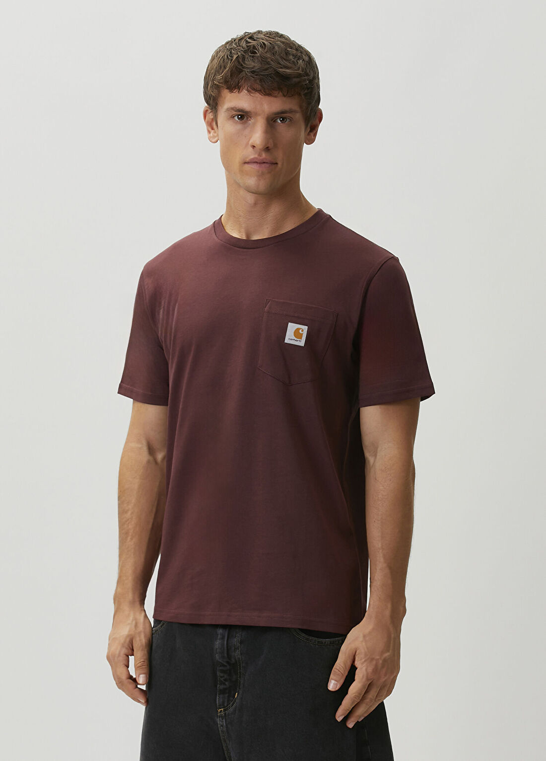 Carhartt WIP Bordo T-shirt görsel 3