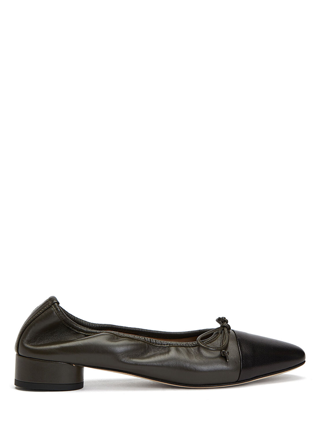 Dear Frances Gala Haki Kadın Deri Loafer