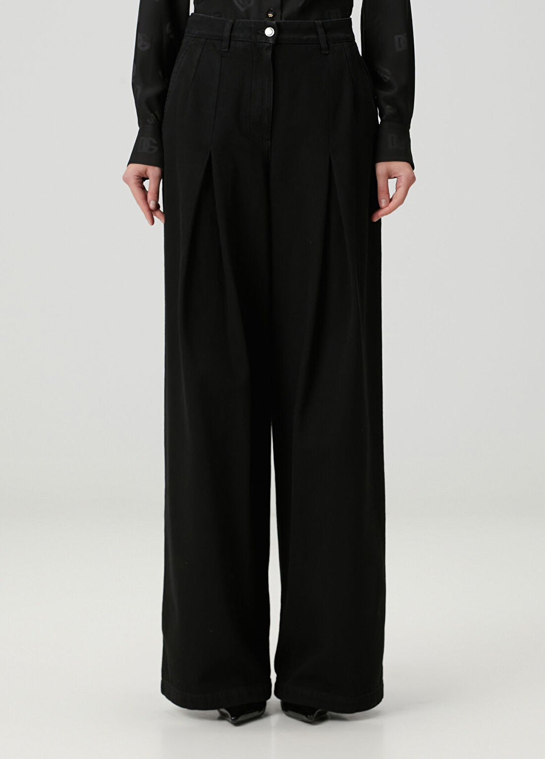 Dolce&Gabbana Siyah Jean Pantolon görsel 2