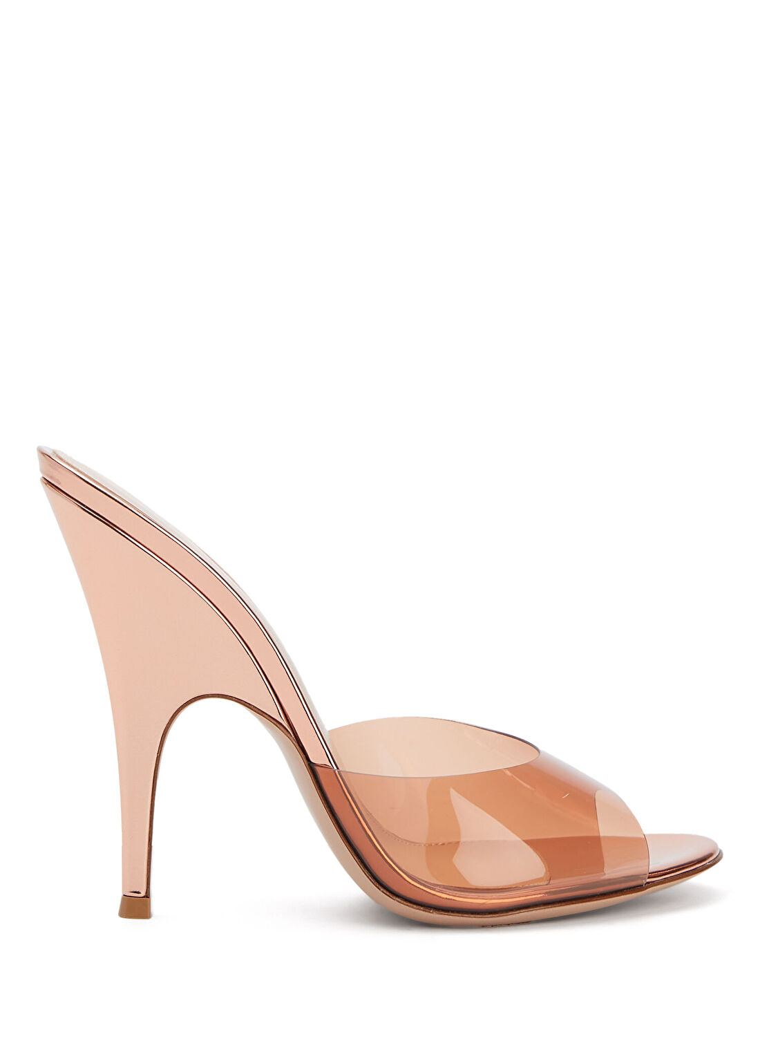Gianvito Rossi Glass Bronz Kadın Terlik