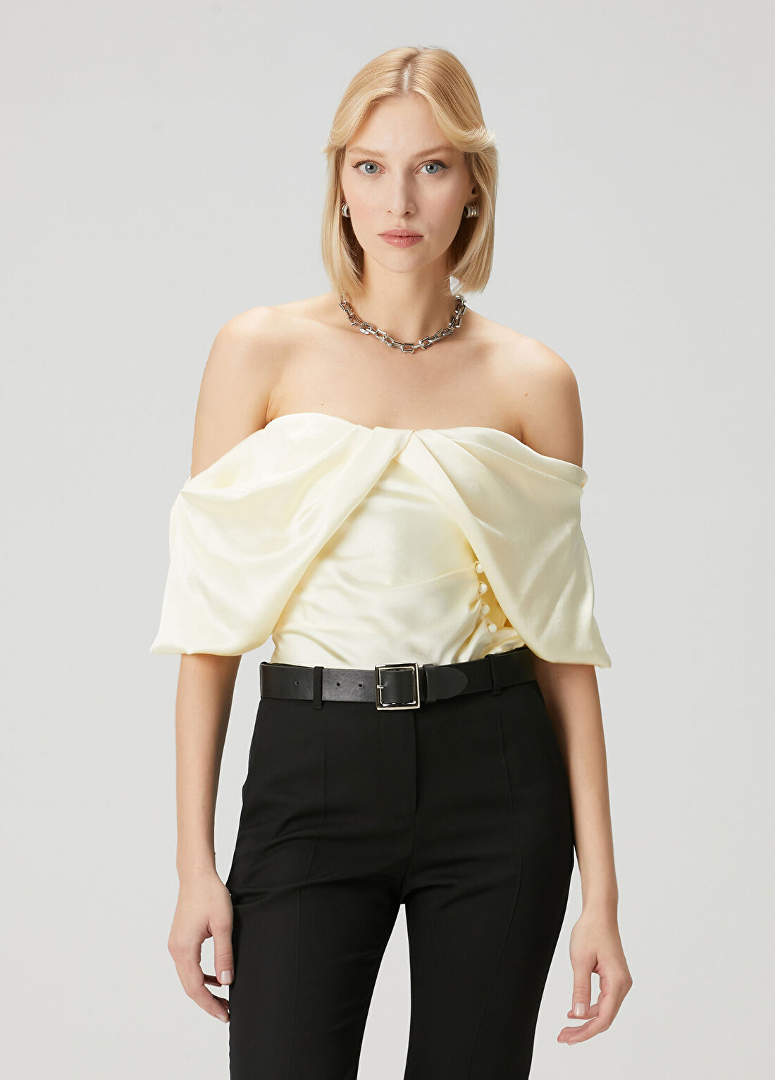 McQueen Sarı Bluz
