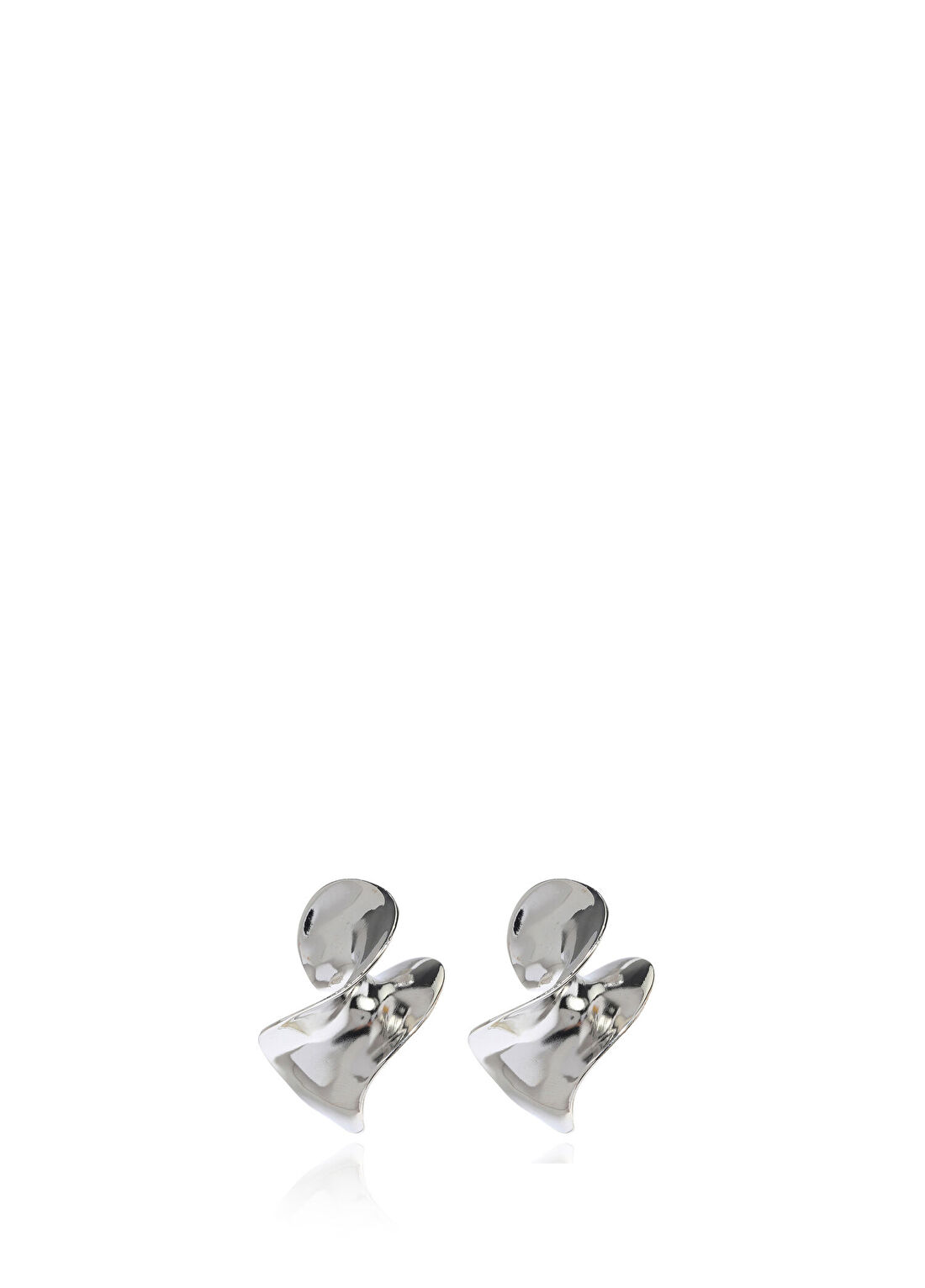 Beymen Collection Silver Amorf Kadın Küpe