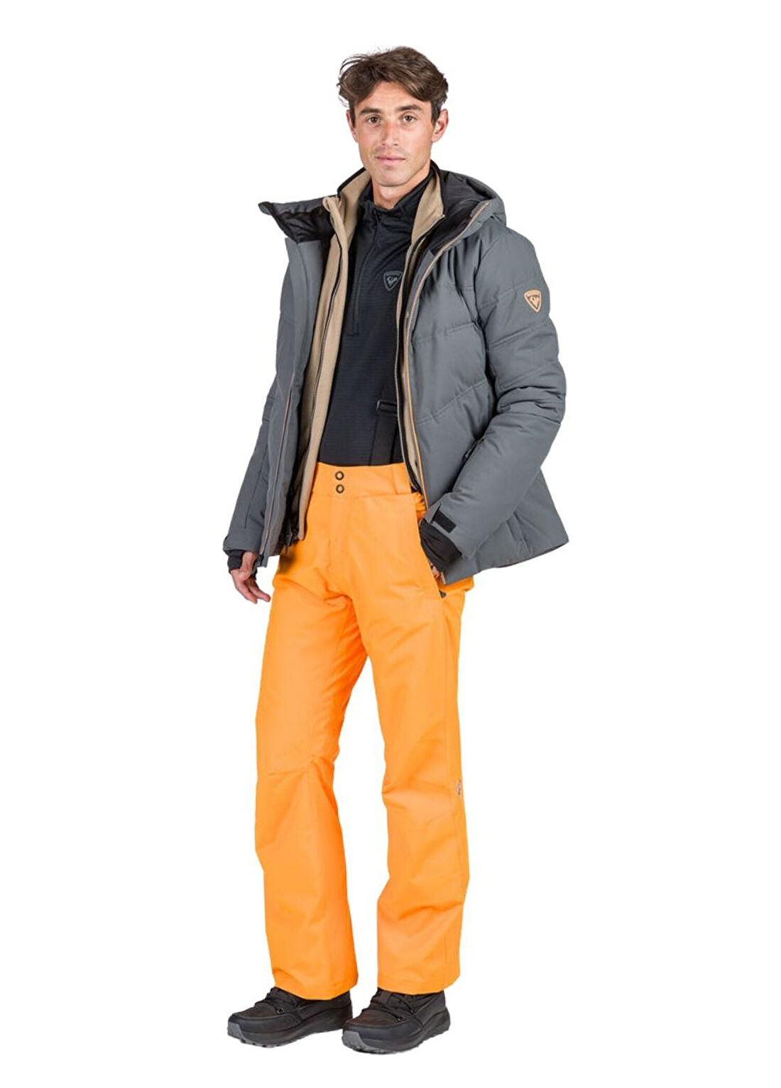 Rossignol Ski Turuncu Erkek Kayak Pantolonu görsel 4
