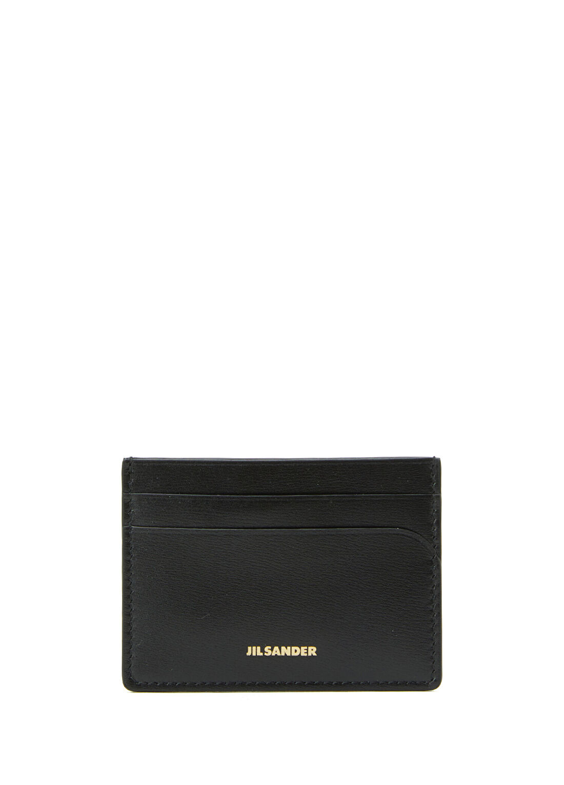 Jil Sander Curve Siyah Kadın Deri Kartlık