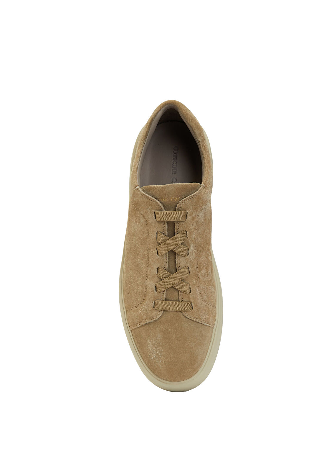 Officine Creative Bej Erkek Süet Sneaker görsel 4