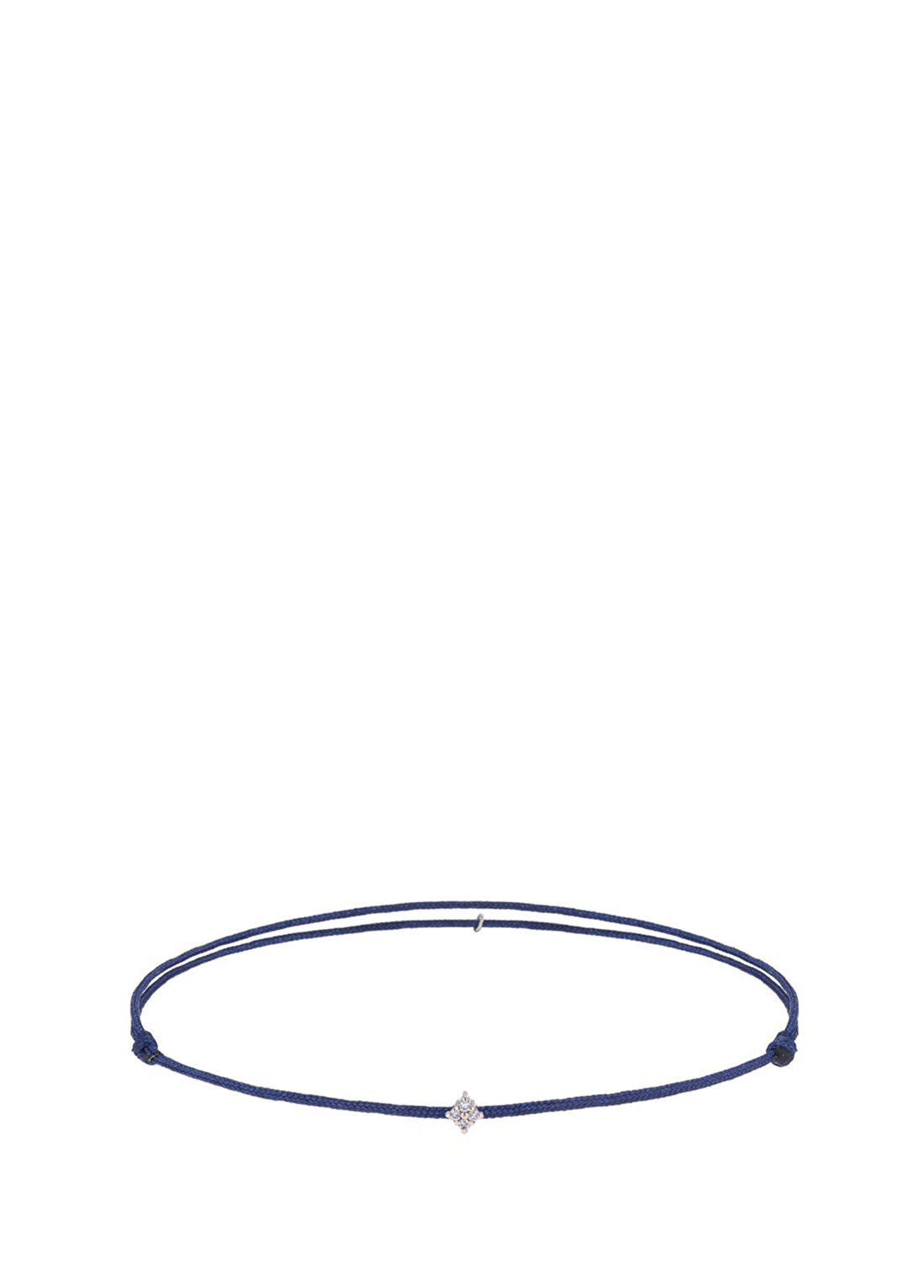 Juju Minimal İp 14 Ayar Altın Unisex Bileklik