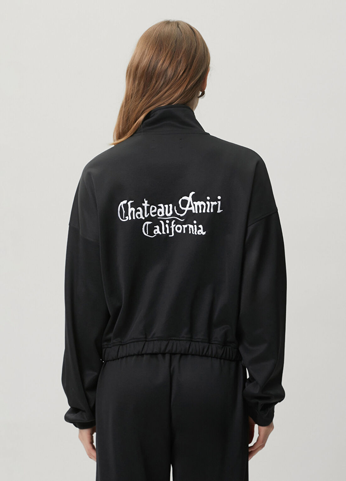 Amiri Siyah Fermuarlı Sweatshirt görsel 4