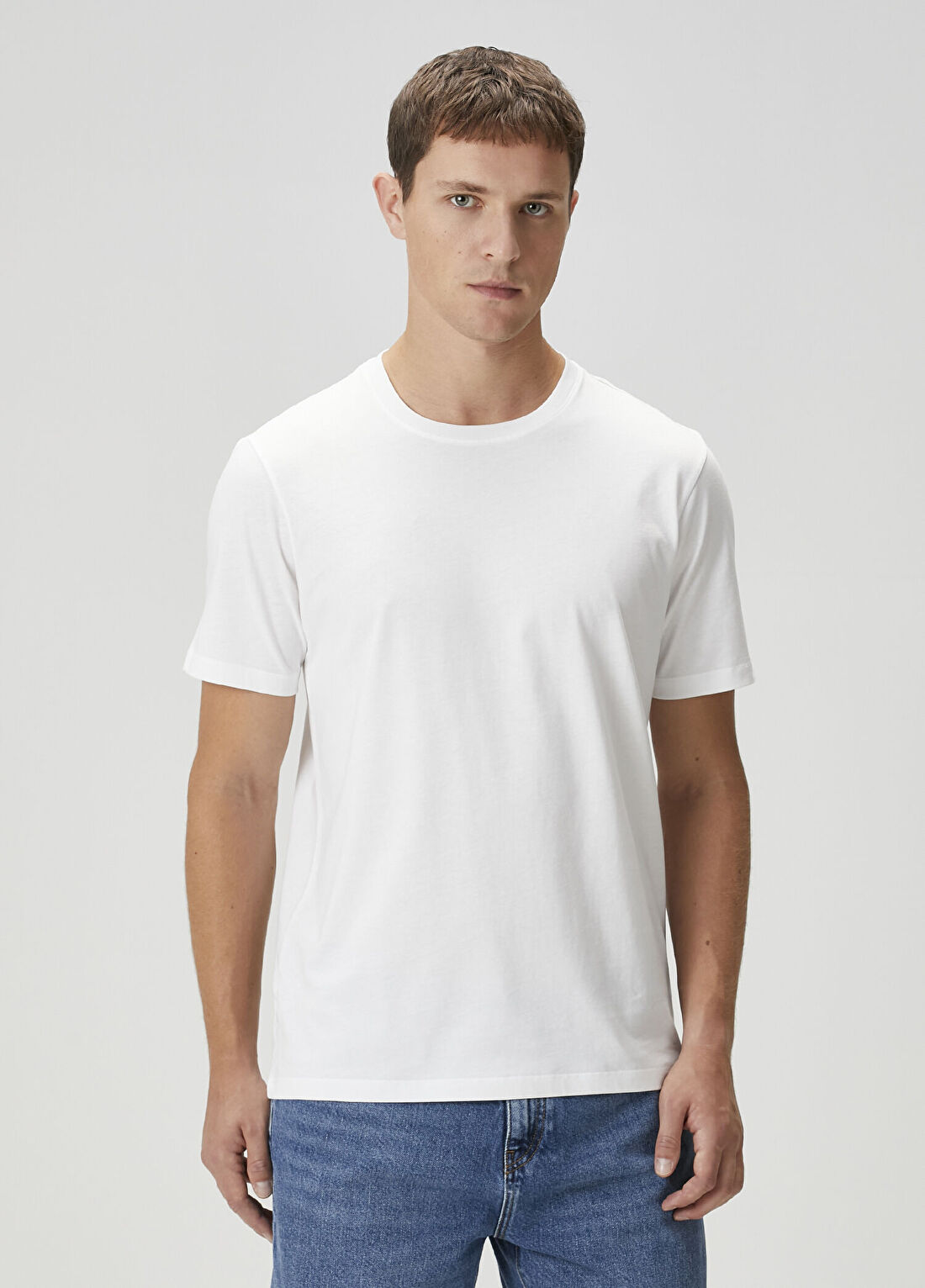 Beymen Collection Beyaz Basic T-shirt