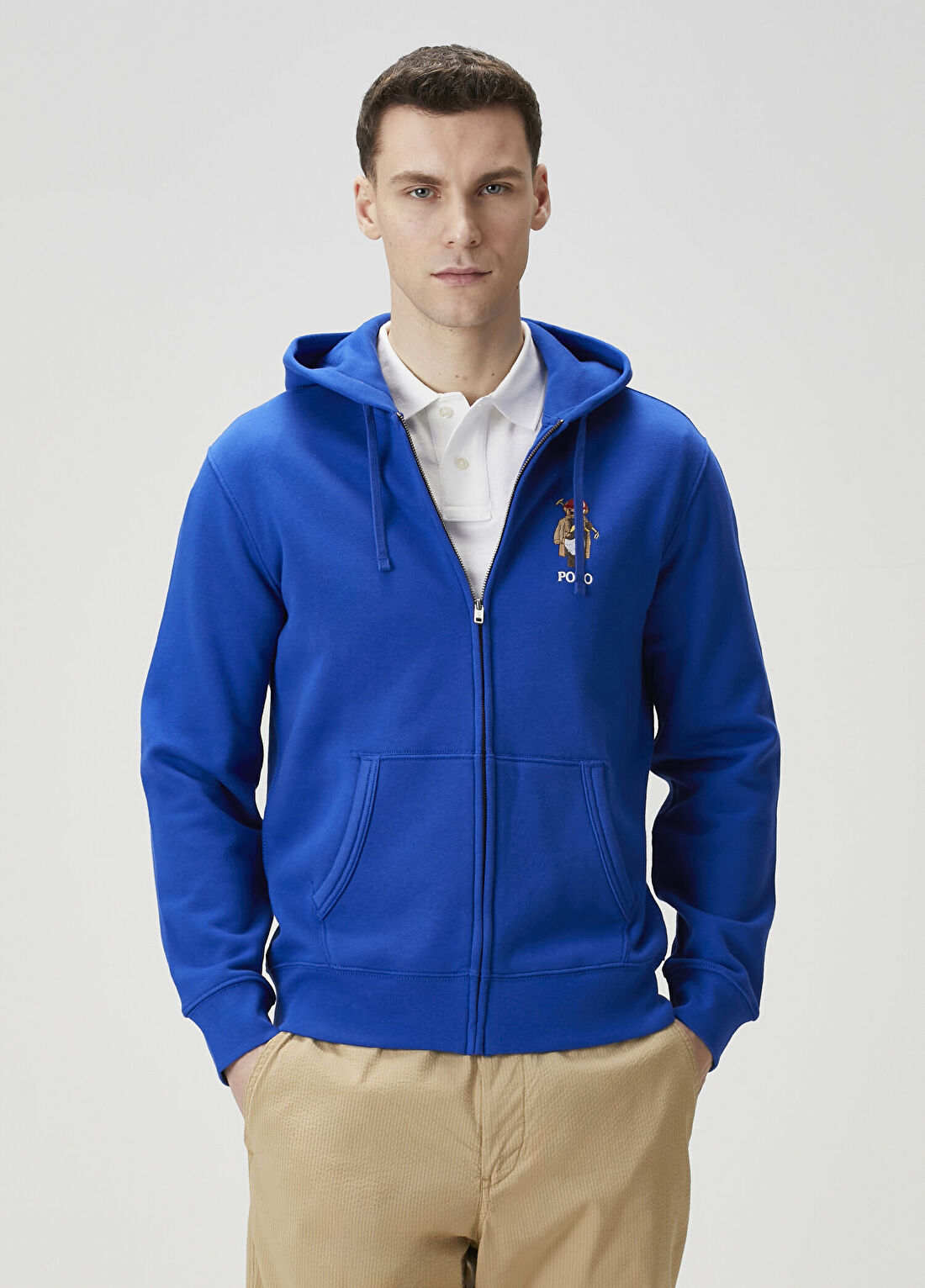 Polo Ralph Lauren Mavi Kapüşonlu Sweatshirt