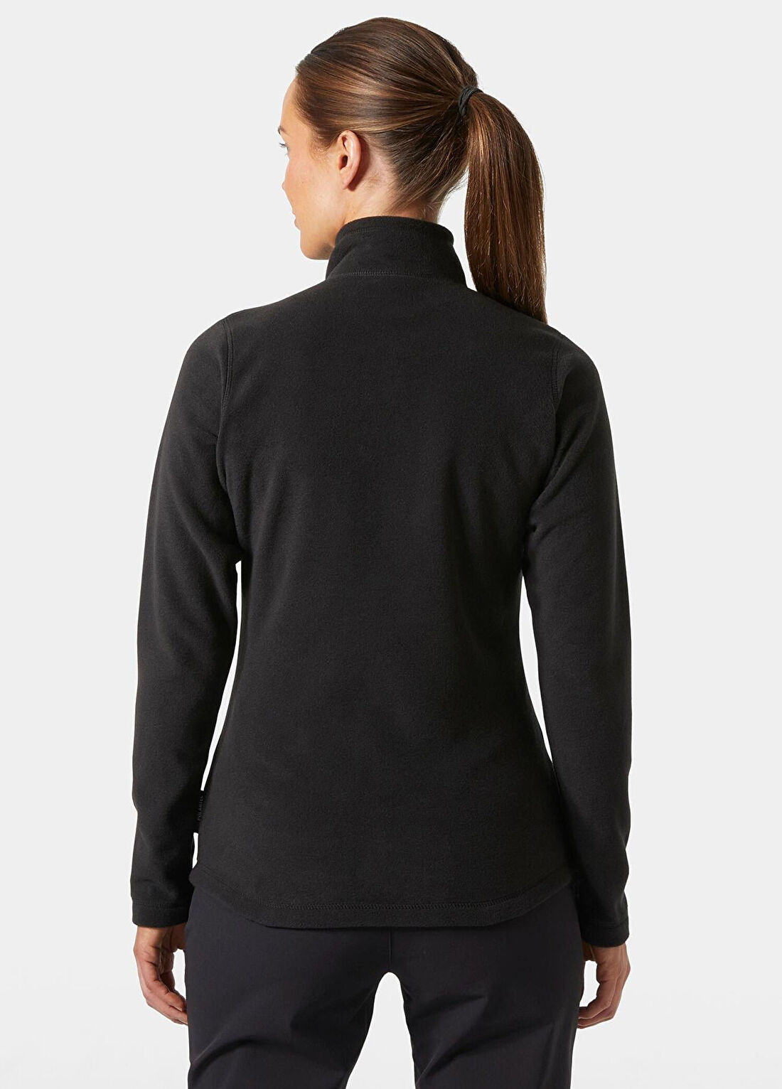 Helly Hansen W Fermuarlı Black Kadın Polar görsel 3