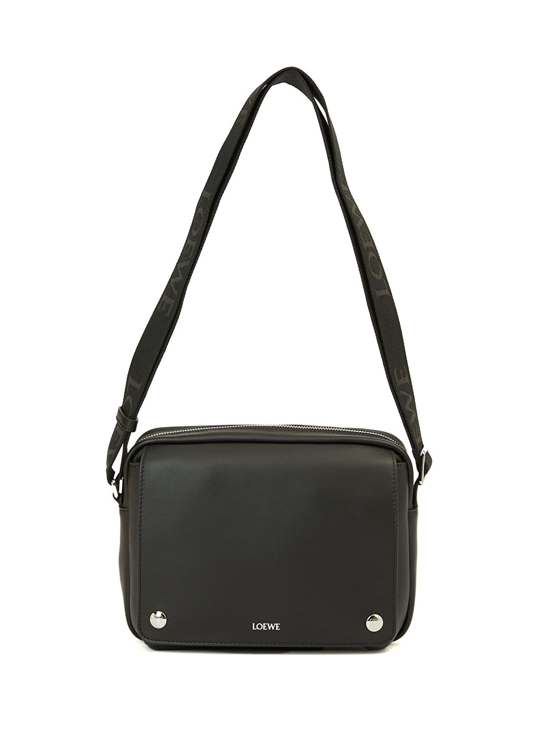 Loewe Pebble Siyah Erkek Deri Çanta