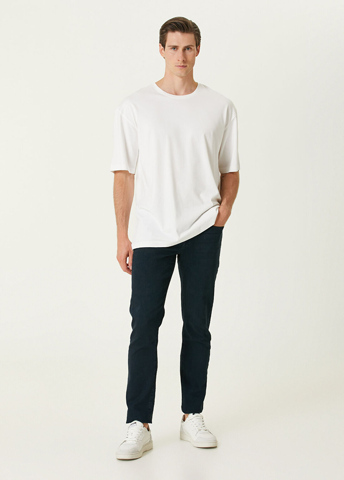 Frame Denim Koyu Lacivert Jean Pantolon