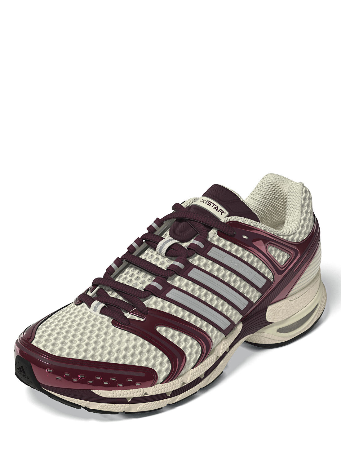 Adidas Adistar Control 5 Beyaz Bordo Erkek Sneaker görsel 3