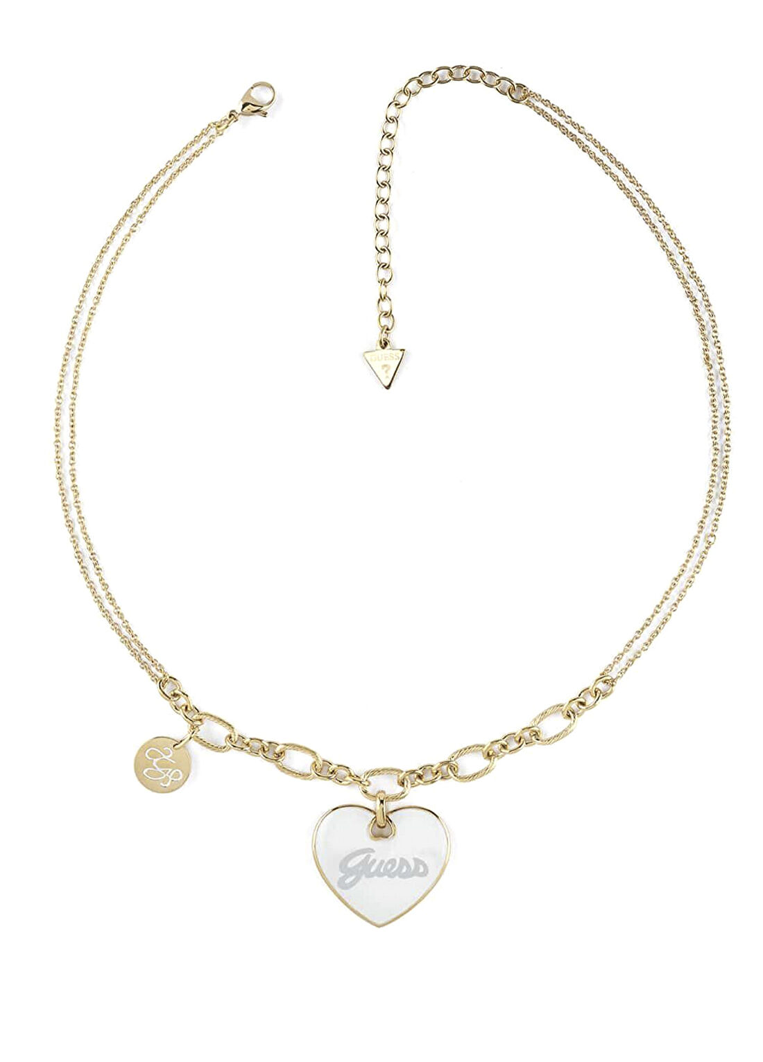 Guess JGUJUBN05148JWYGWHTU Kalpli Altın Rengi Çelik Kadın Kolye