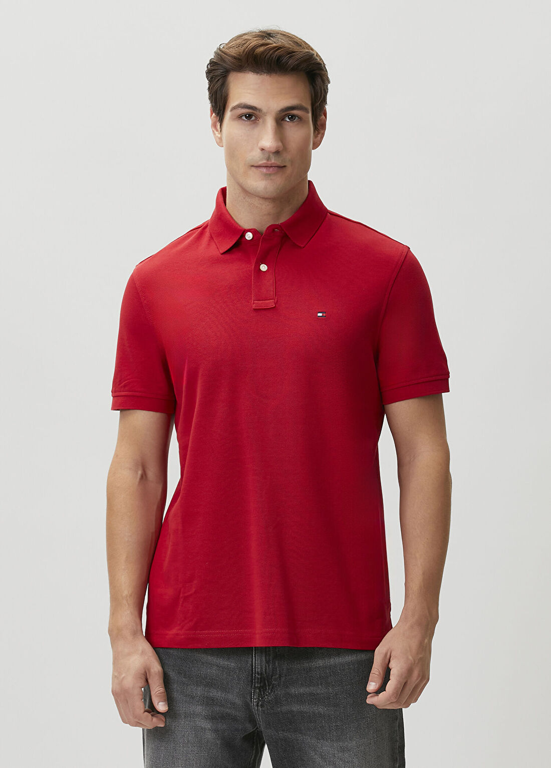 Tommy Hilfiger 1985 Regular Fit Kırmızı T-shirt