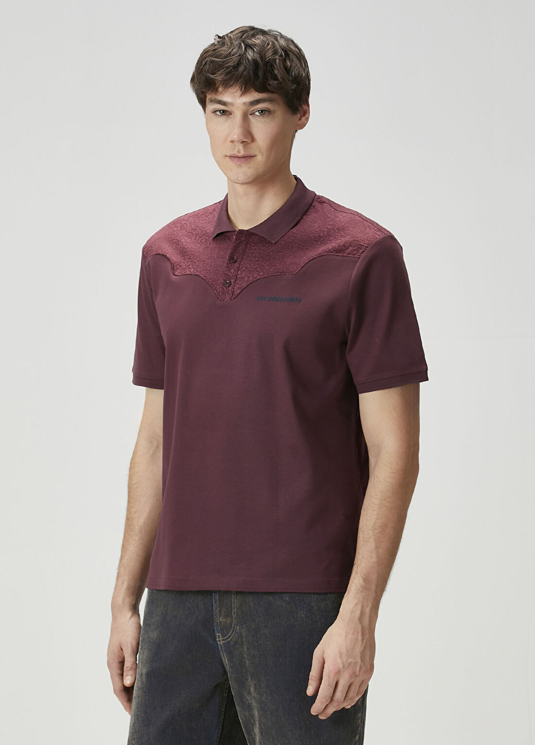 Les Benjamins Bordo Polo T-shirt
