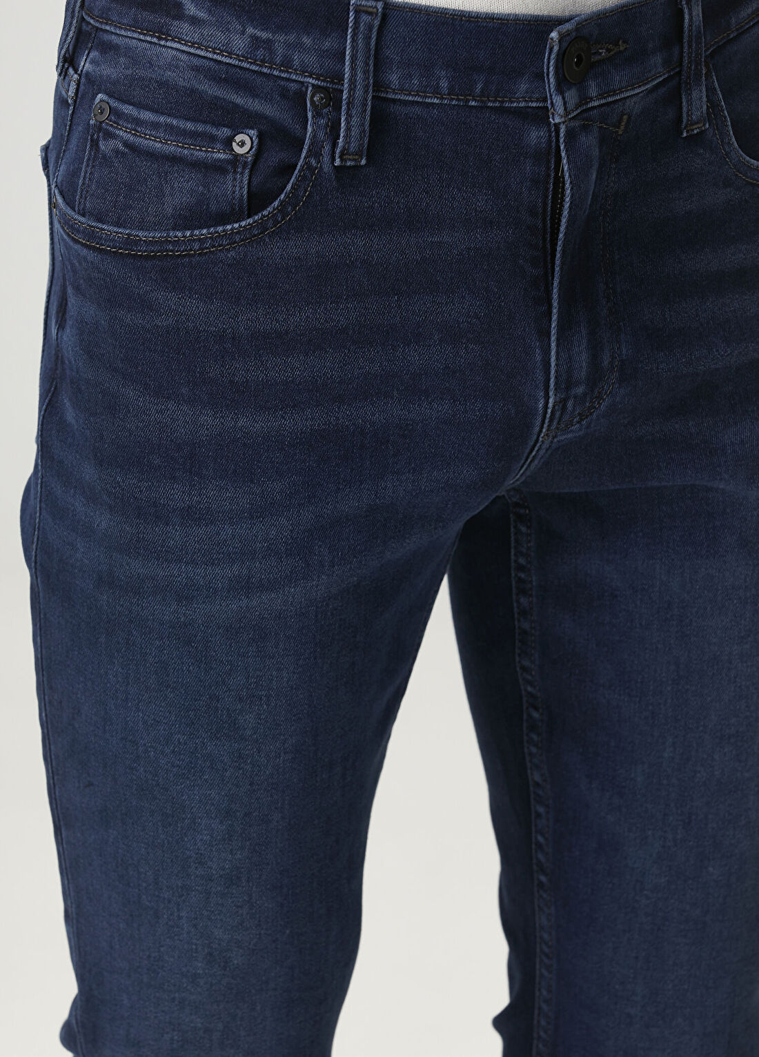 Paige Indigo Lacivert Jean Pantolon görsel 4