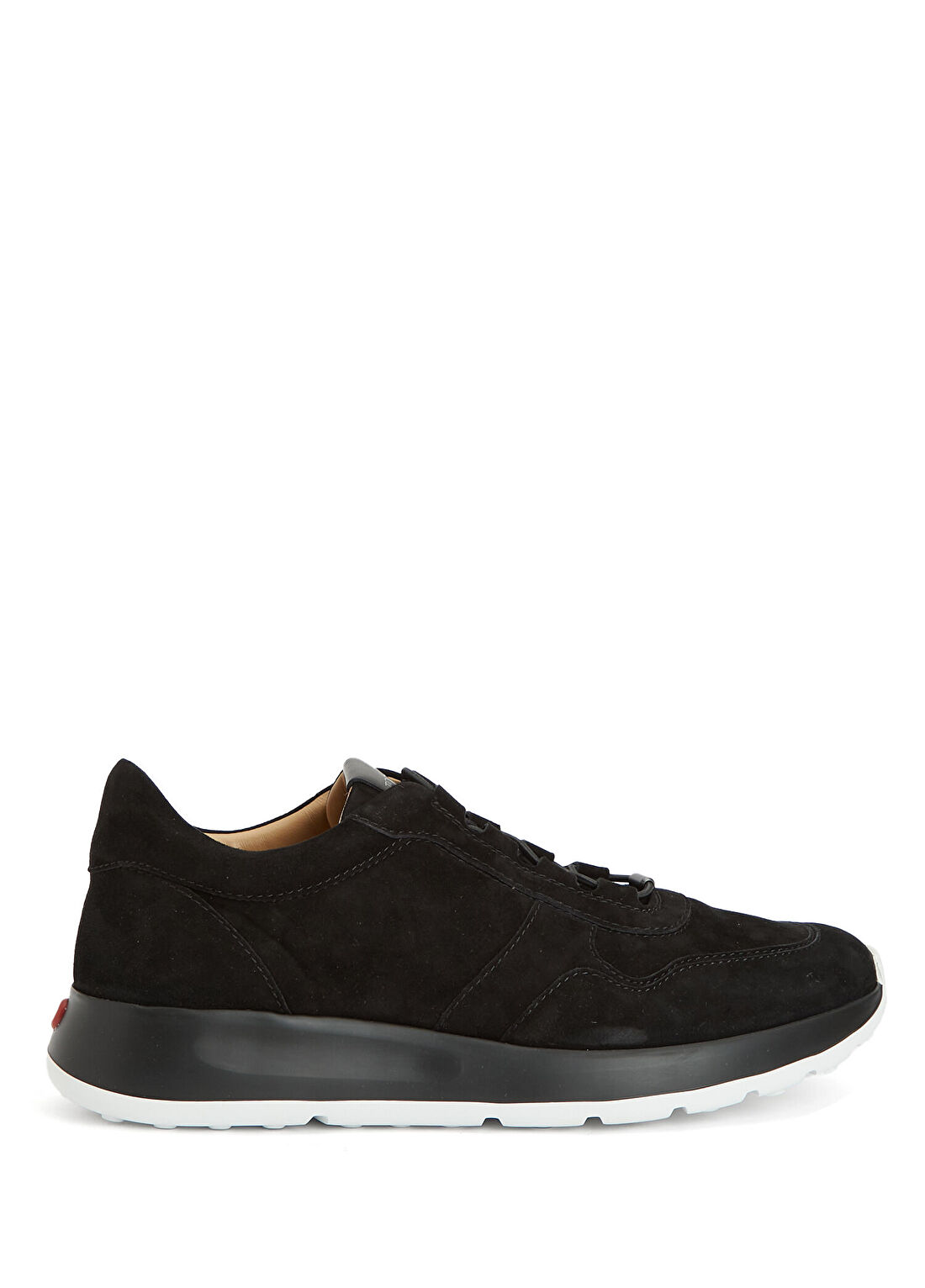 Tod's Red Dot Siyah Erkek Süet Sneaker