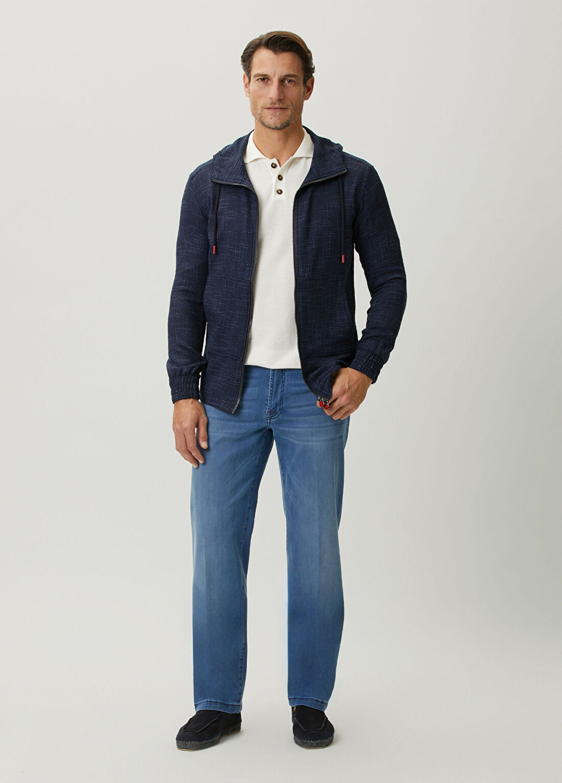 Kiton Mavi Jean Pantolon