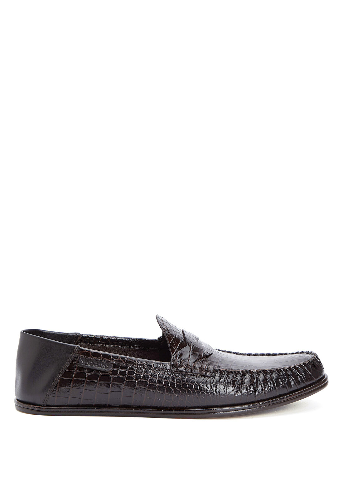 Tom Ford Sebastian Bordo Desenli Erkek Loafer