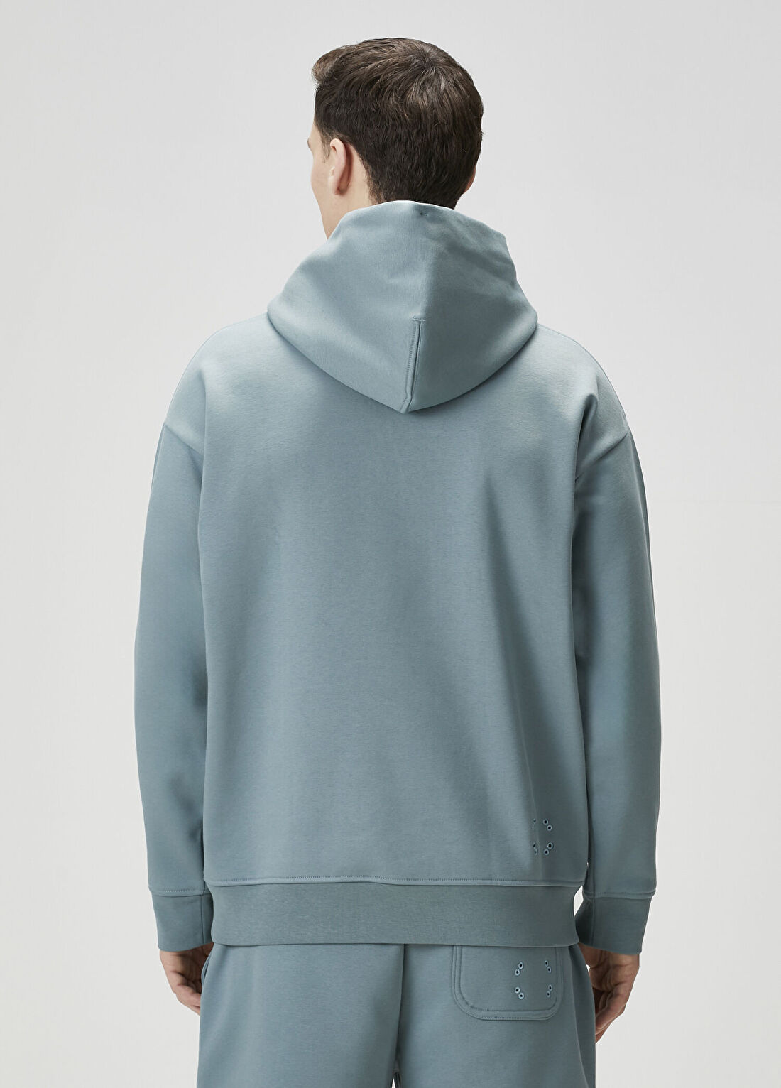 On Club Collective Yeşil Kapüşonlu Sweatshirt görsel 4