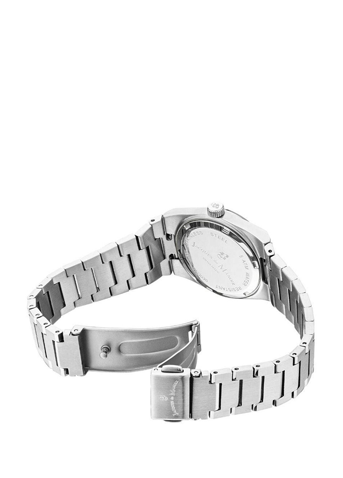 Jacques Du Manoir Horizon Ladies JWL03603 Metalik Gri Çelik Kadın Kol Saati görsel 3