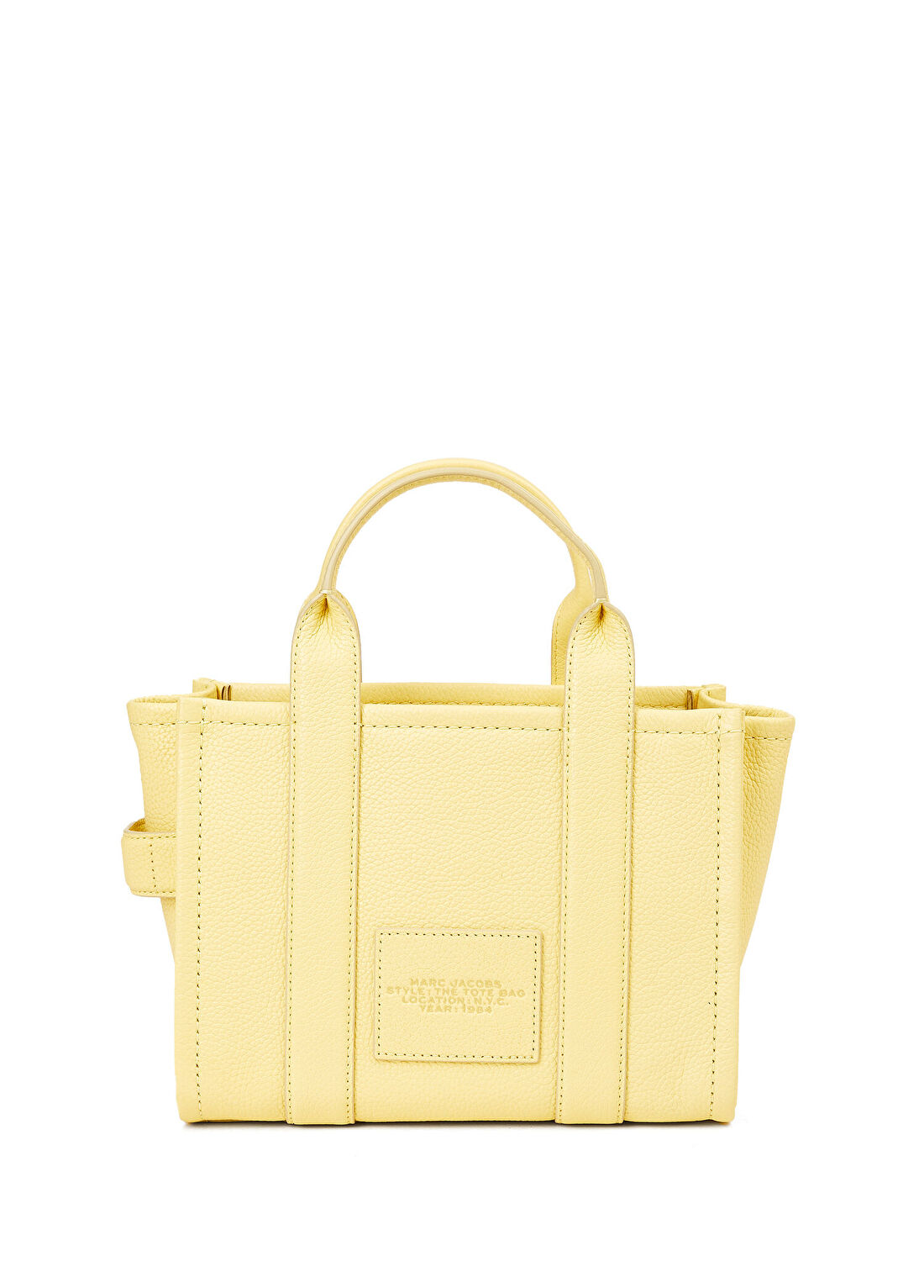 Marc Jacobs The Small Açık Sarı Kadın Deri Alışveriş Çantası görsel 4
