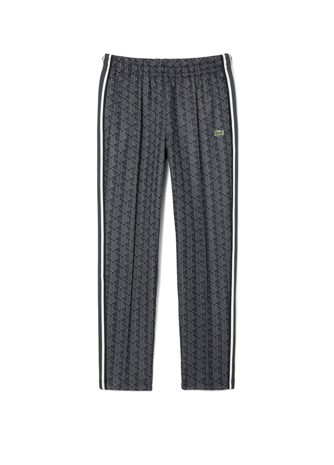 Lacoste Siyah Monogram Regular Fit Erkek Eşofman Altı görsel 4