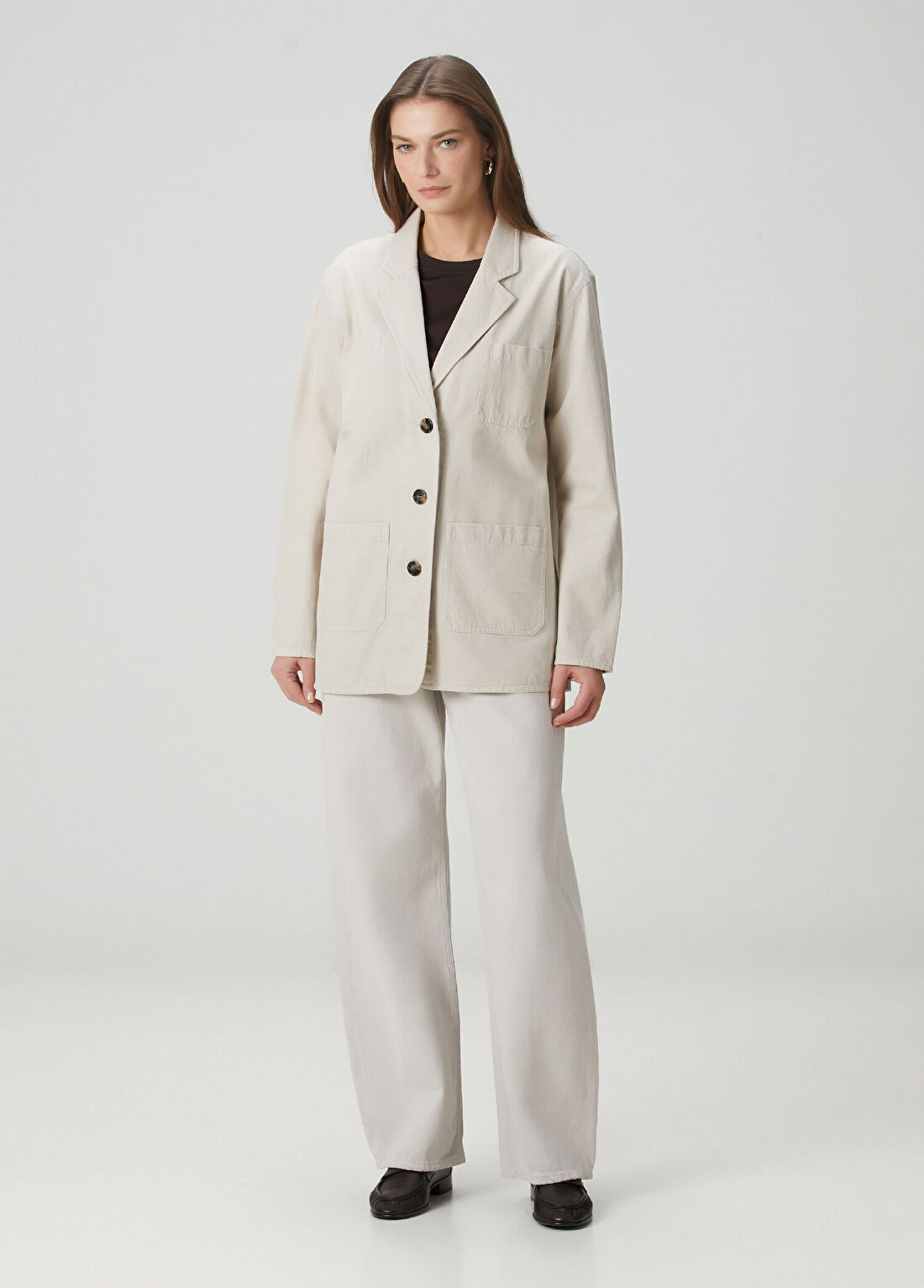 Mkdt Studio Gri Blazer görsel 2
