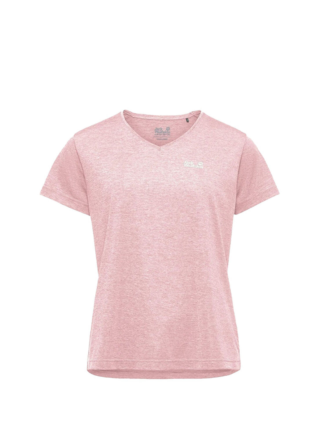 Jack Wolfskin Wildtrail T W Pembe Kısa Kollu Kadın T-shirt